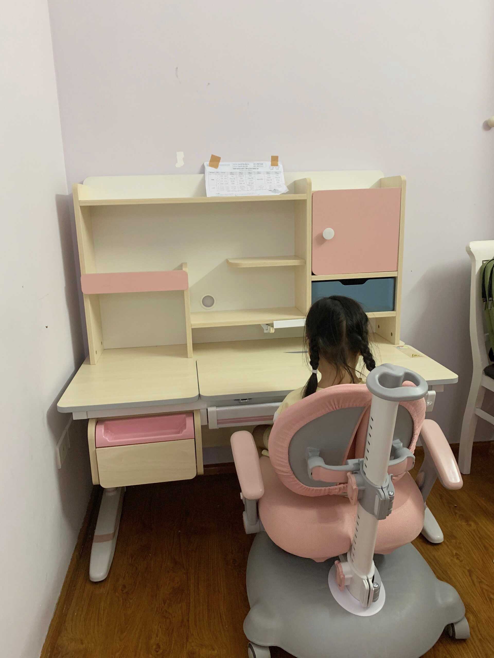 Bàn học thông minh chống gù chống cận chính hãng N3 IK KIDS