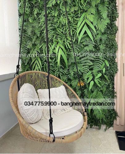 Xích đu treo thư giãn phòng khách hiện đại
