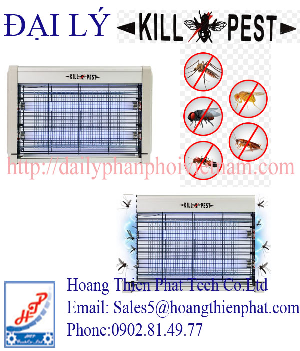 Đèn bắt muỗi Kill Pest - Nhà Phân phối Kill Pest