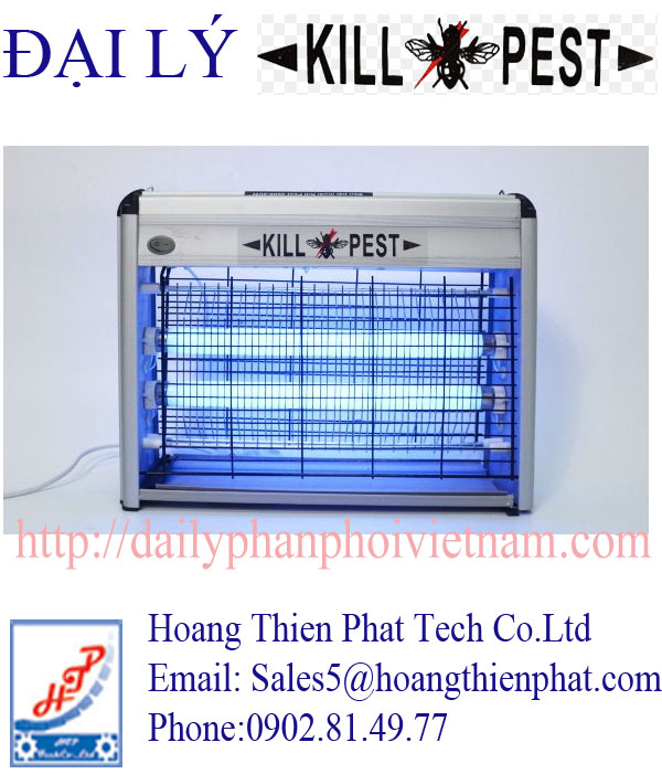 Đèn bắt muỗi Kill Pest - Nhà Phân phối Kill Pest