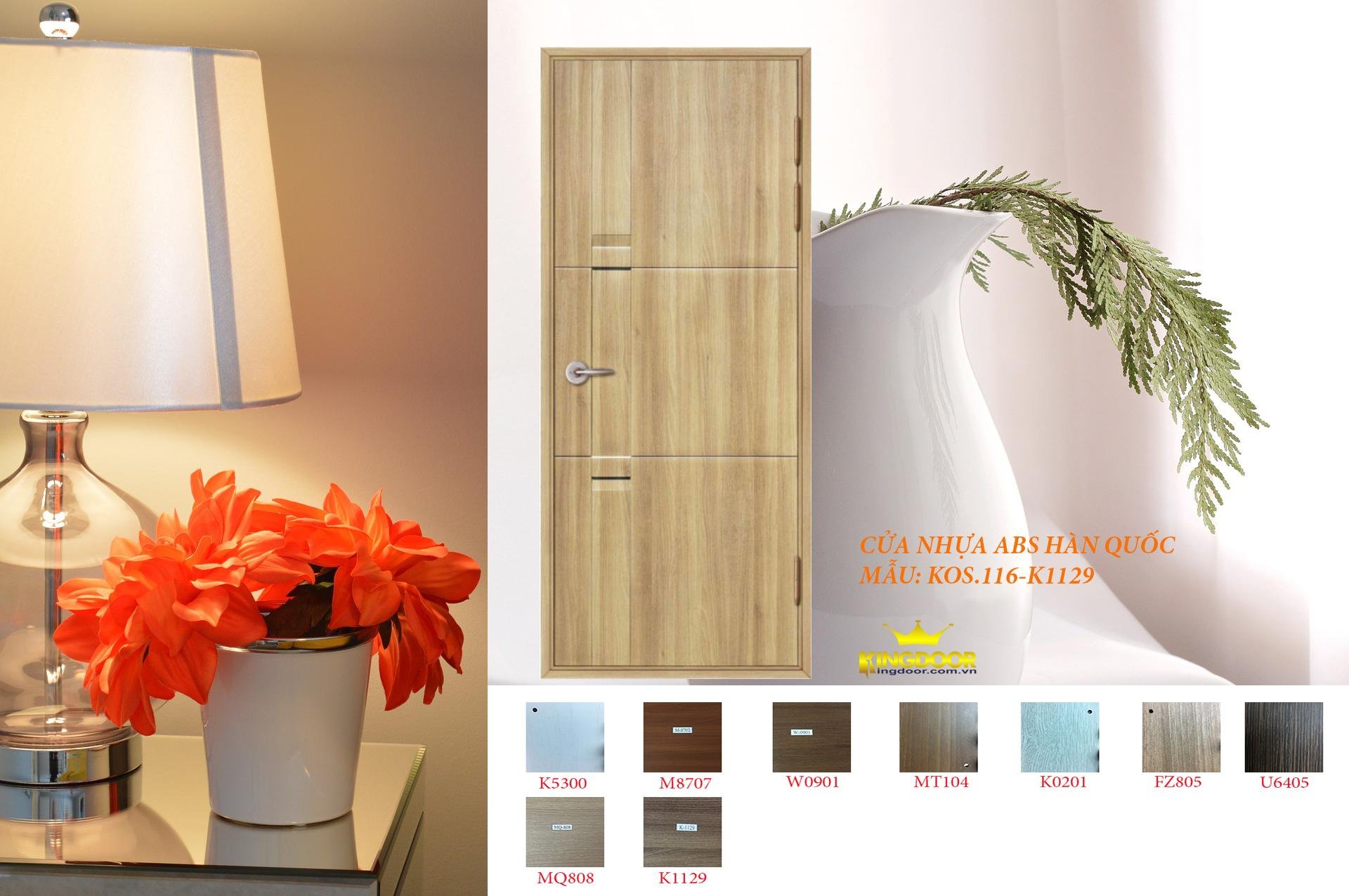 CỬA NHỰA ABS HÀN QUỐC TẠI PHAN THIẾT - CỬA NHỰA GIẢ GỖ