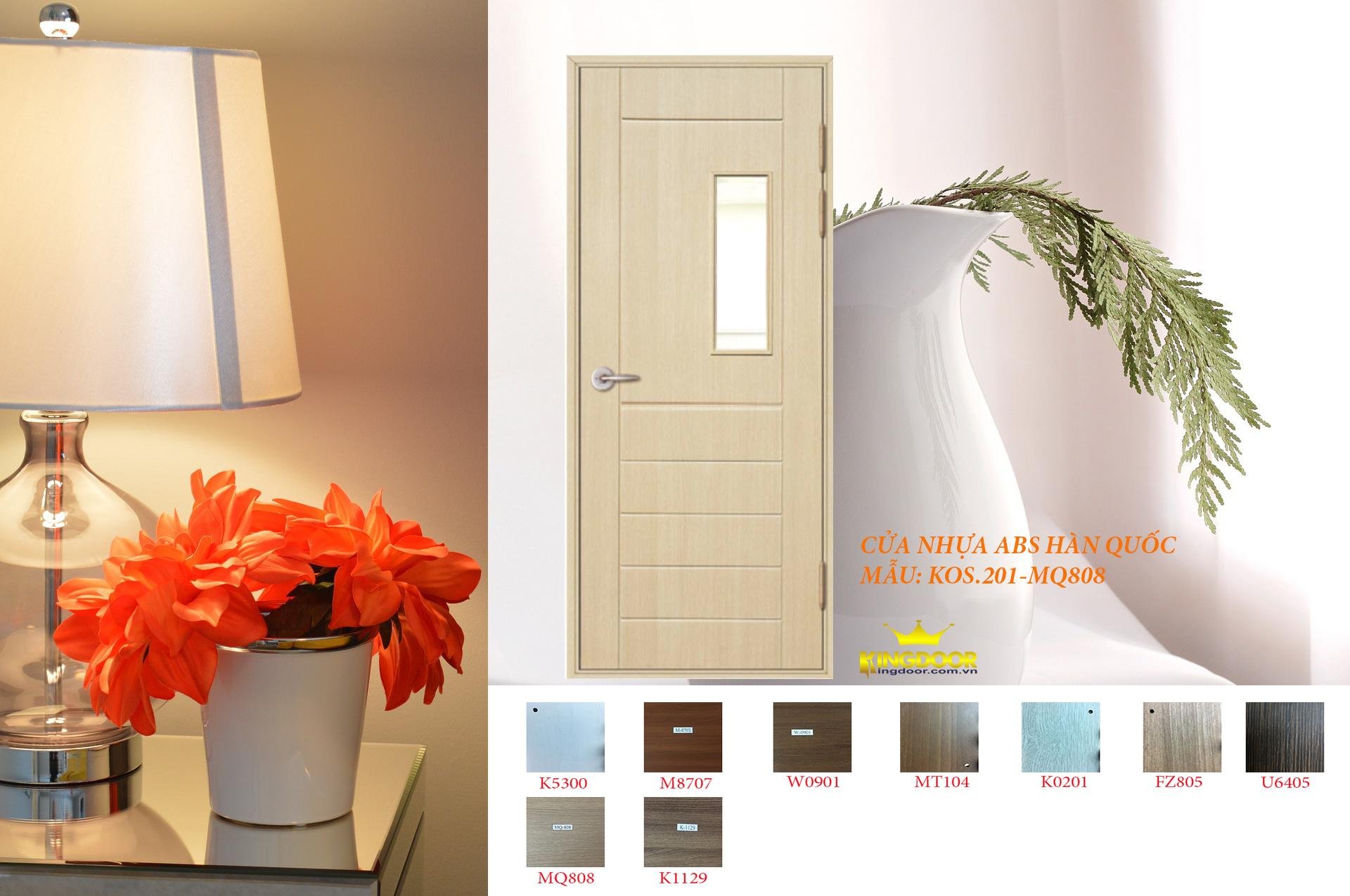 CỬA NHỰA ABS HÀN QUỐC TẠI PHAN THIẾT - CỬA NHỰA GIẢ GỖ