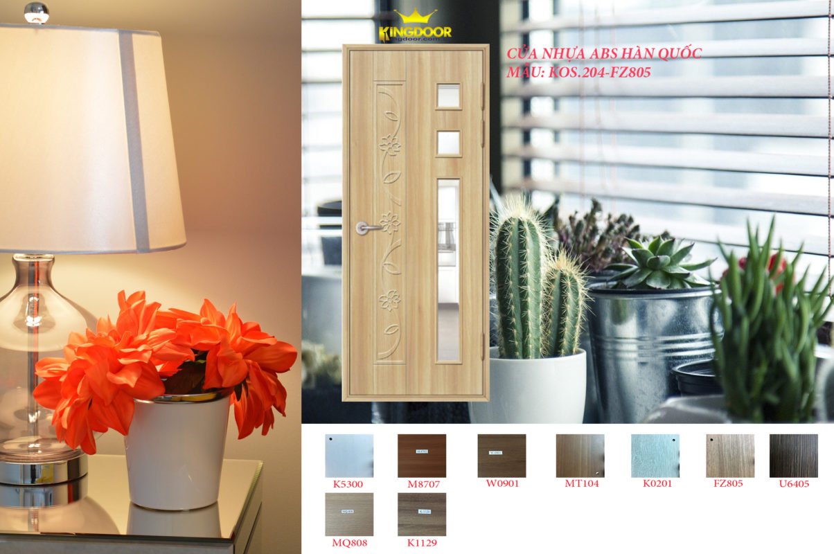 CỬA NHỰA ABS HÀN QUỐC TẠI PHAN THIẾT - CỬA NHỰA GIẢ GỖ