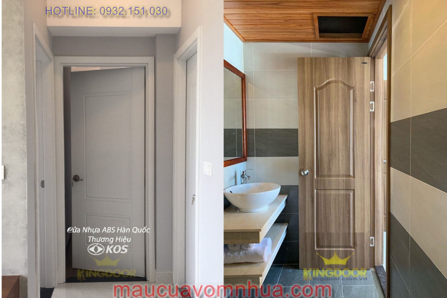 CỬA NHỰA ABS HÀN QUỐC TẠI CAM RANH - CỬA GIÁ RẺ