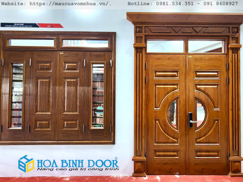 Cửa thép vân gỗ tại Tây Ninh - Mẫu cửa đẹp nhất 2023