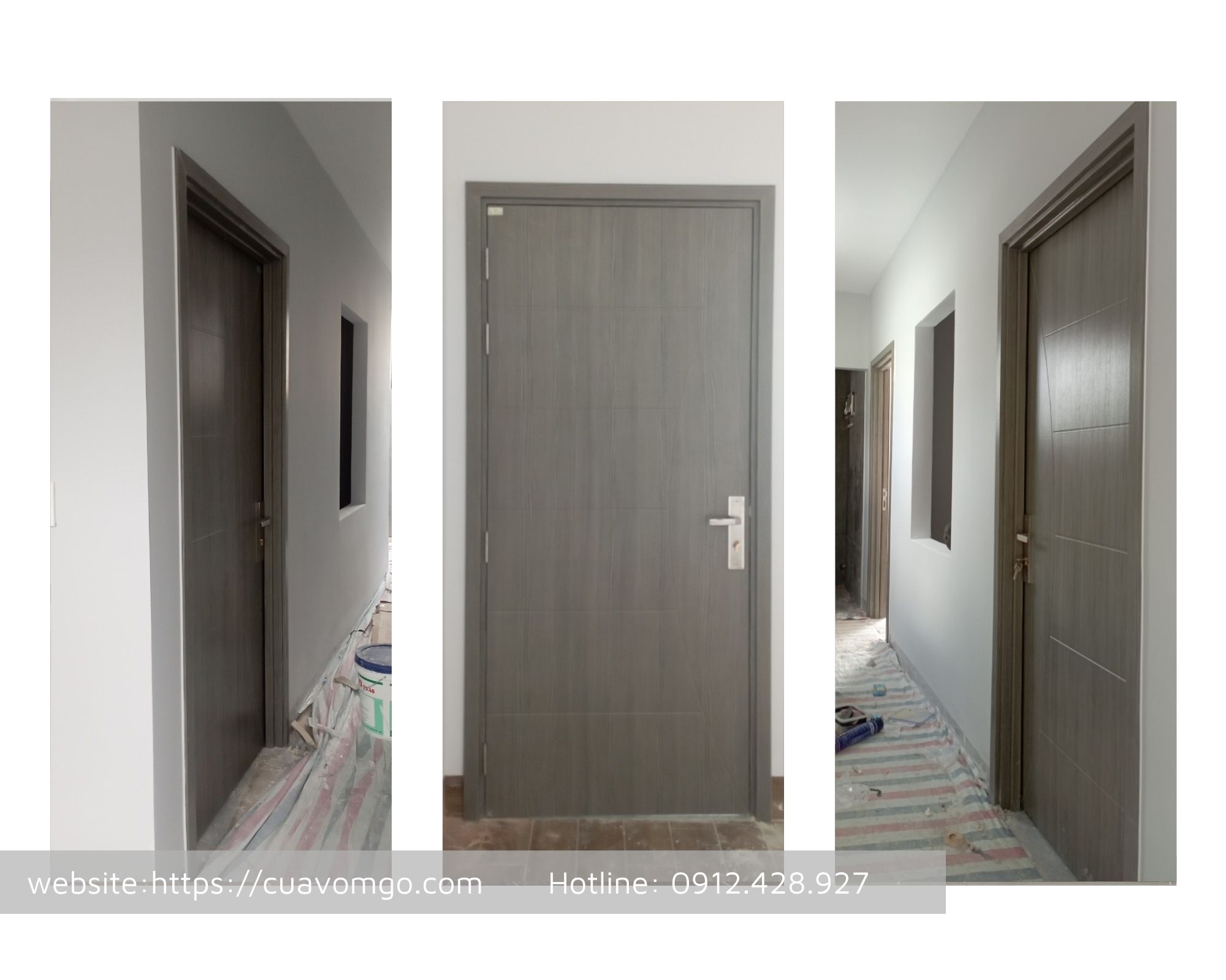 Cửa nhựa Composite tại Quận 9  cửa nhựa giả gỗ giá rẻ