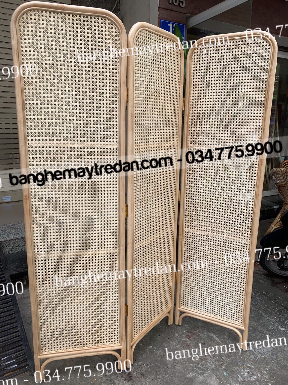 Bình phon bằng mây tự nhiên - Mây Tre Lục Bình