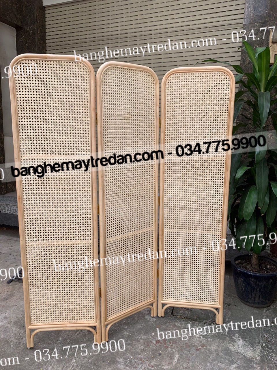 Bình phon bằng mây tự nhiên - Mây Tre Lục Bình