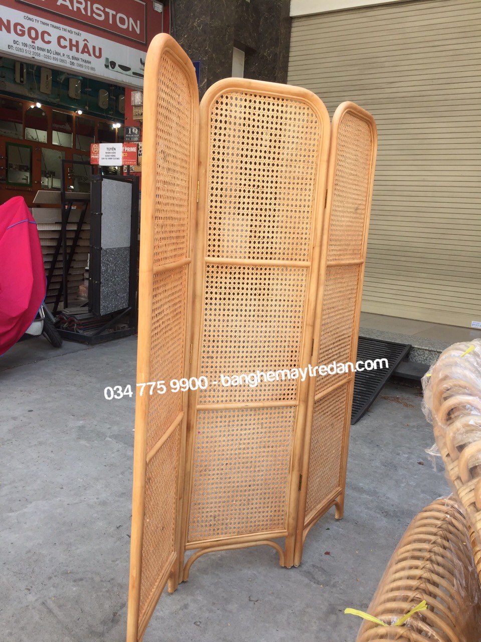 Bình phon bằng mây tự nhiên - Mây Tre Lục Bình
