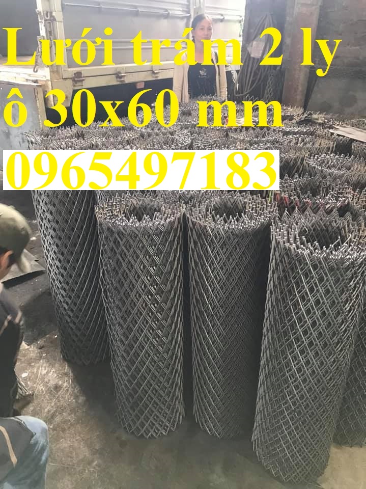 Lưới trám 30x60, lưới mắt cáo 30x60, lưới dập giãn 30x60. Hàng sẵn kho
