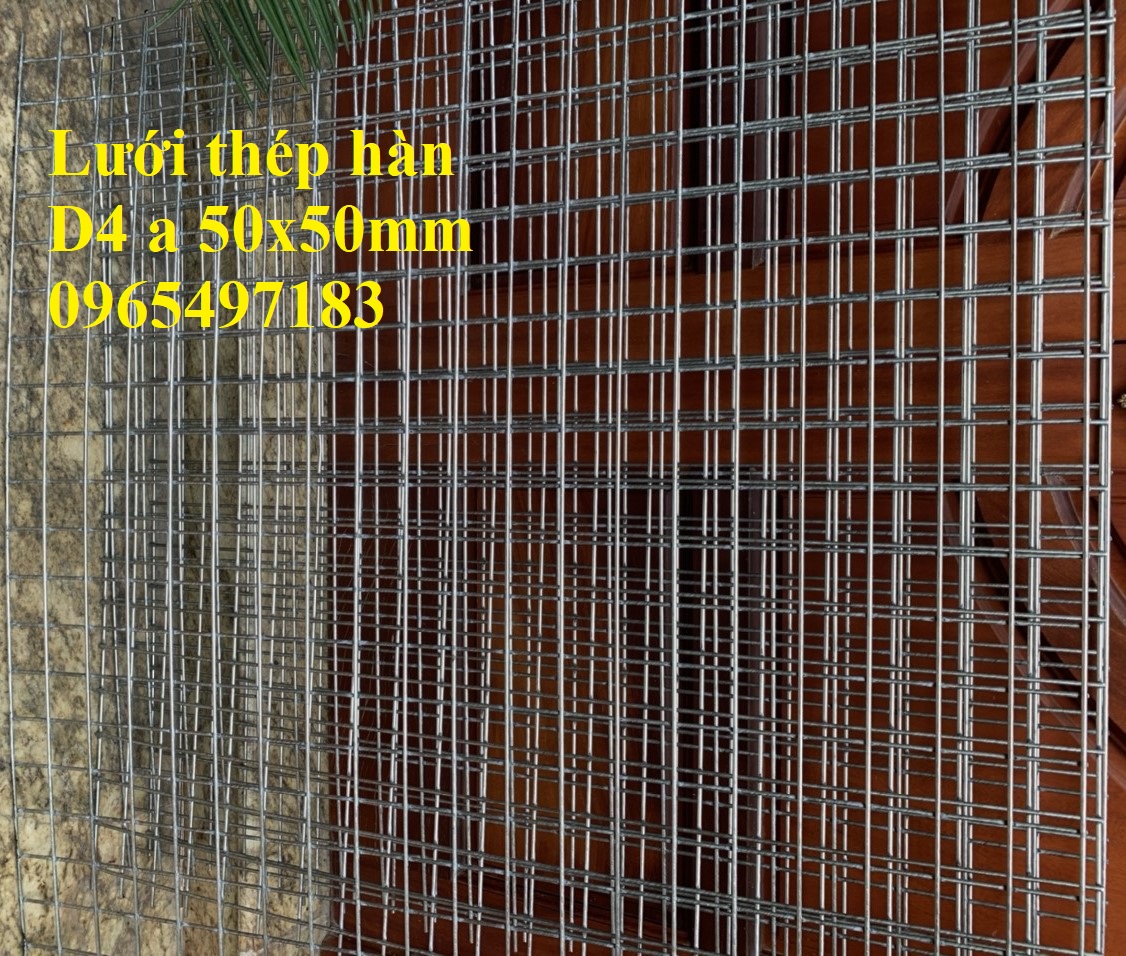 Gía lưới thép hàn D4 ô 50x50mm tại Hà Nội