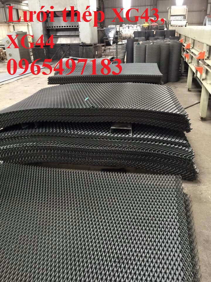 Lưới mắt cáo, lưới trám, lưới dập giãn XG43, XG44 mắt lưới 22x50.8mm