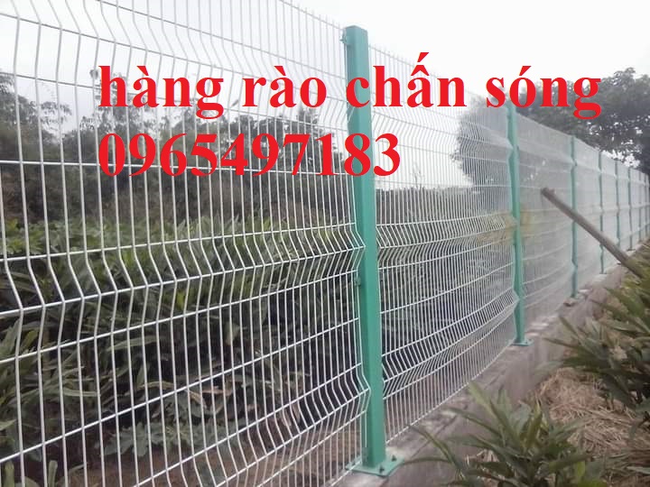 Hàng rào lưới thép mạ kẽm sơn tĩnh điện, mã kẽm nhúng nóng