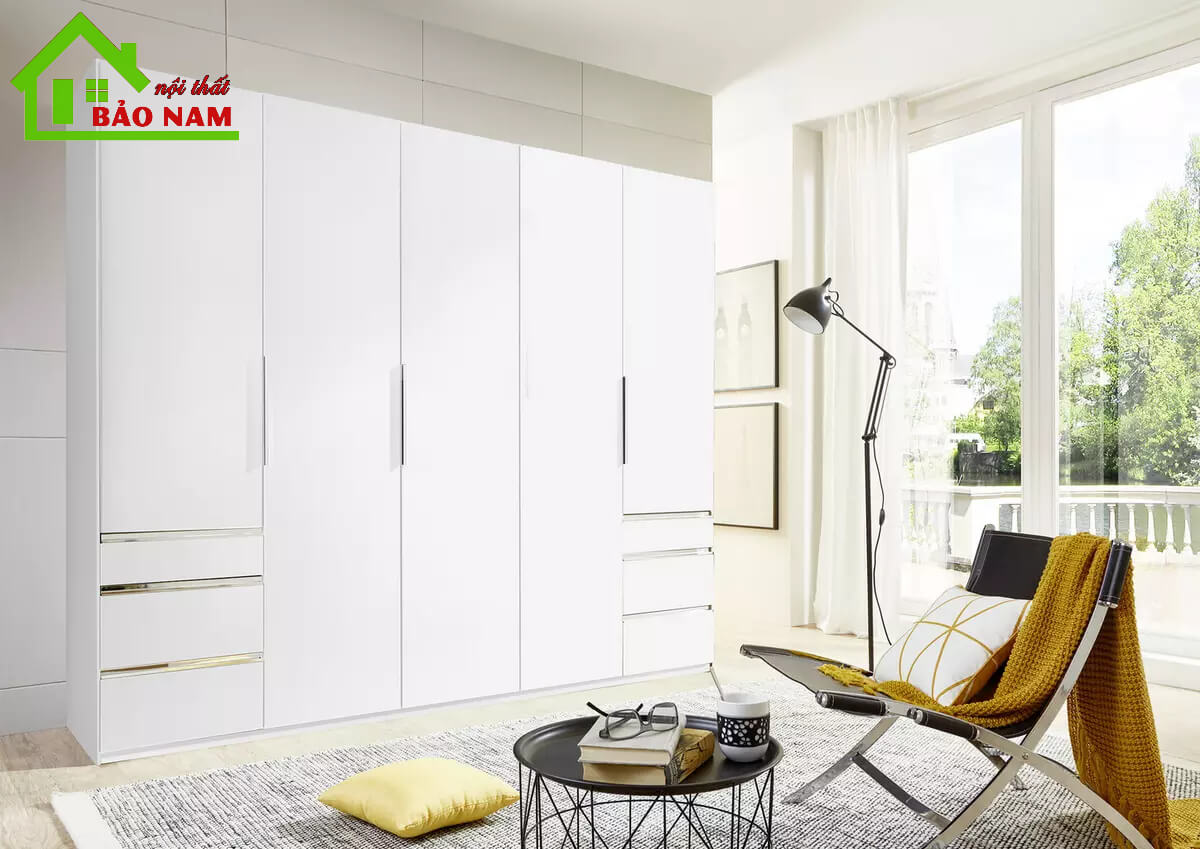 Tủ Quần Áo Gỗ MDF Giá Rẻ Đẹp - Đóng Tủ Áo Gỗ An Cường