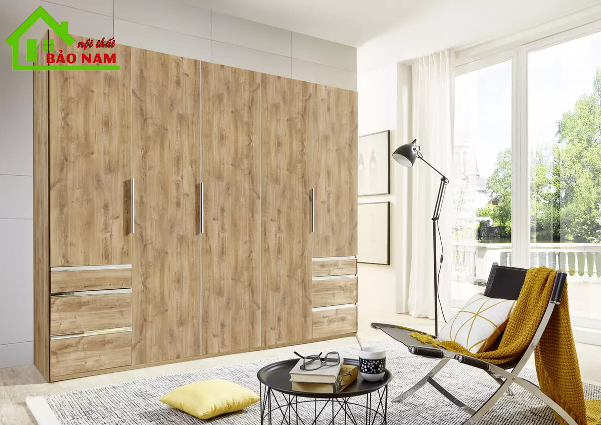 Tủ Quần Áo Gỗ MDF Giá Rẻ Đẹp - Đóng Tủ Áo Gỗ An Cường