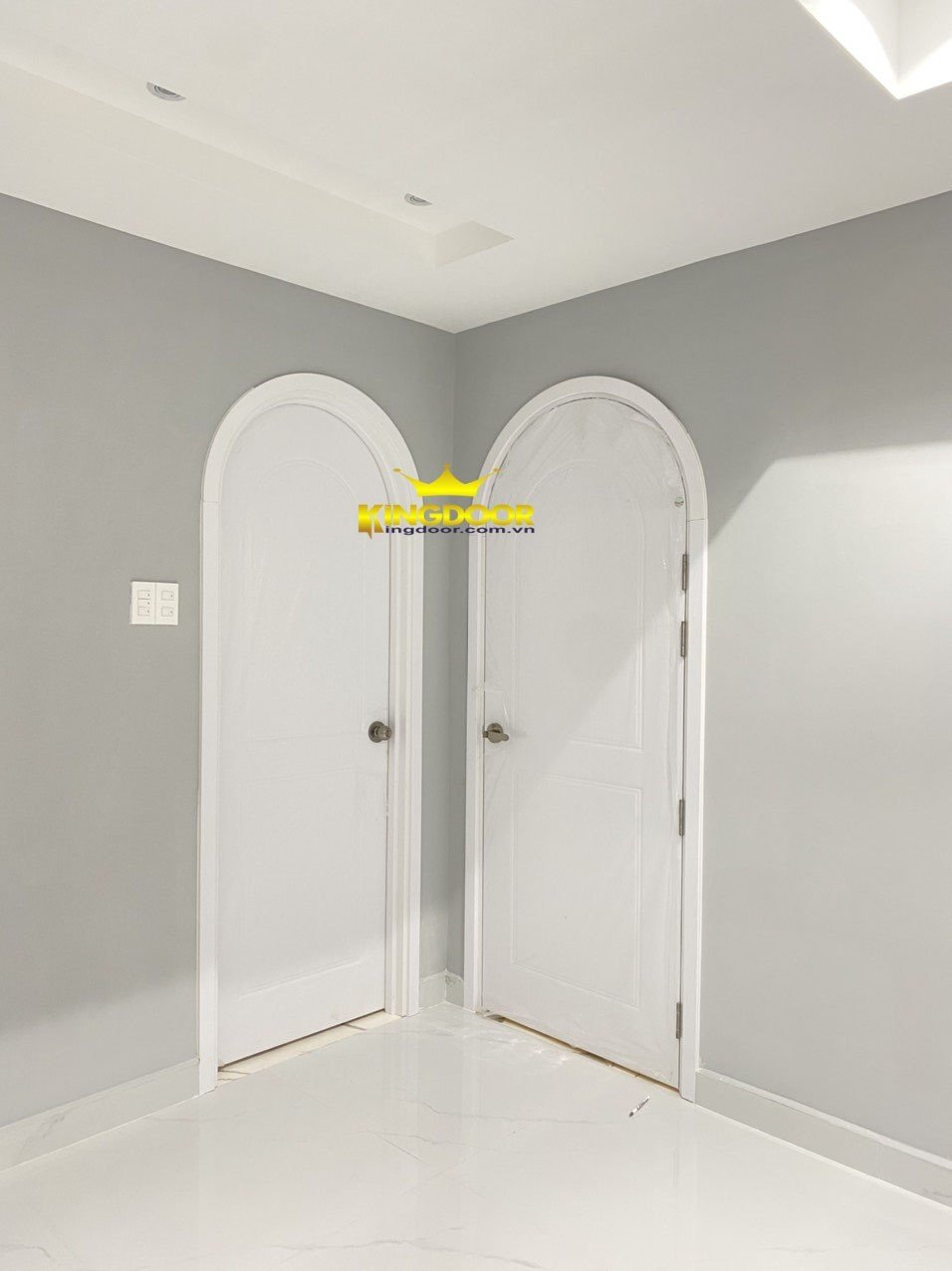 CỬA VÒM NHỰA COMPOSITE TẠI PHÚ YÊN - MẪU CỬA VÒM ĐẸP
