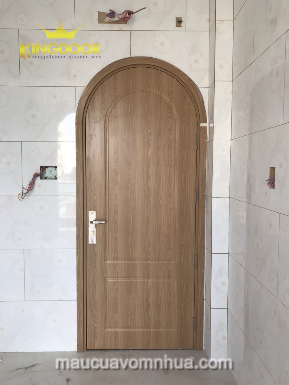 CỬA VÒM NHỰA COMPOSITE TẠI PHÚ YÊN - MẪU CỬA VÒM ĐẸP
