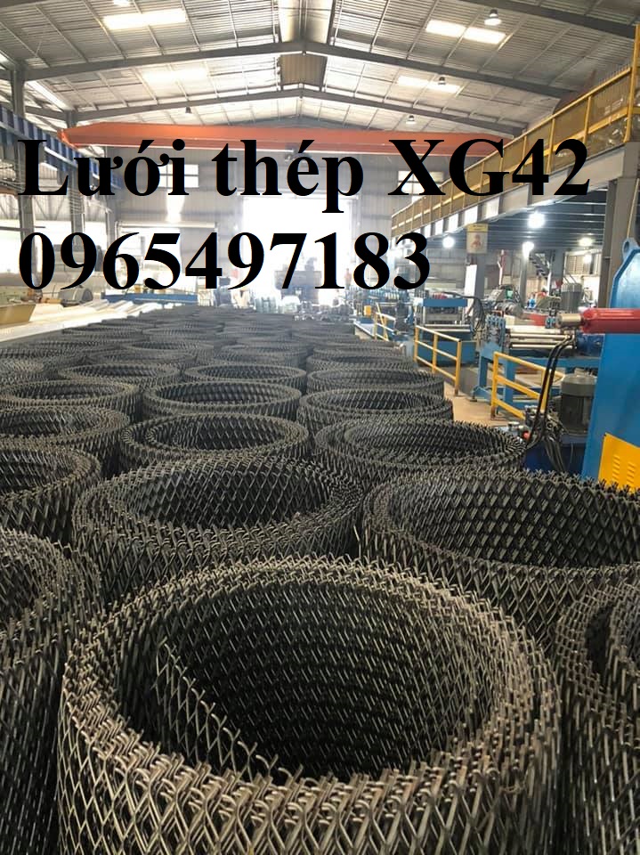 Lưới trám, lưới dập giãn XG42 . Nhận sản xuất theo yêu cầu
