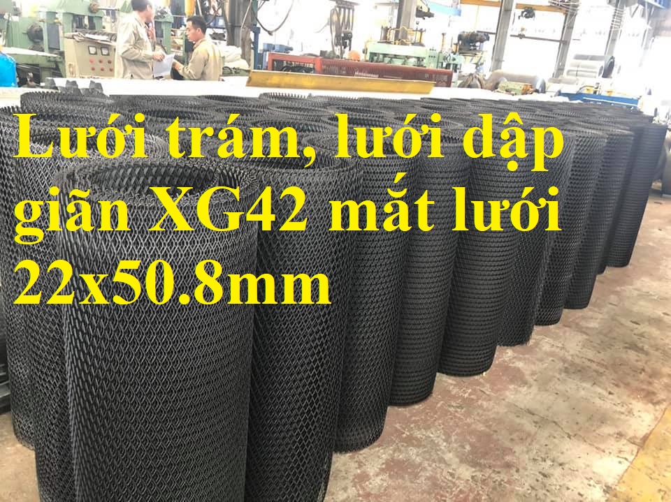 Lưới trám, lưới dập giãn XG42 . Nhận sản xuất theo yêu cầu