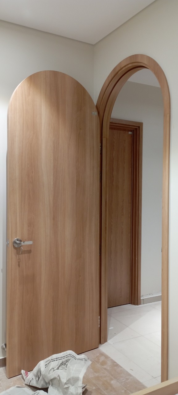 MẪU CỬA VÒM NHỰA COMPOSITE TẠI CAM RANH - MẪU CỬA VÒM ĐẸP