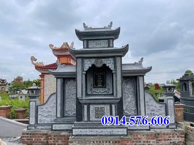 Mẫu 181 lăng thờ đá đẹp - hình ảnh củng kỳ đài lầu thờ nghĩa trang