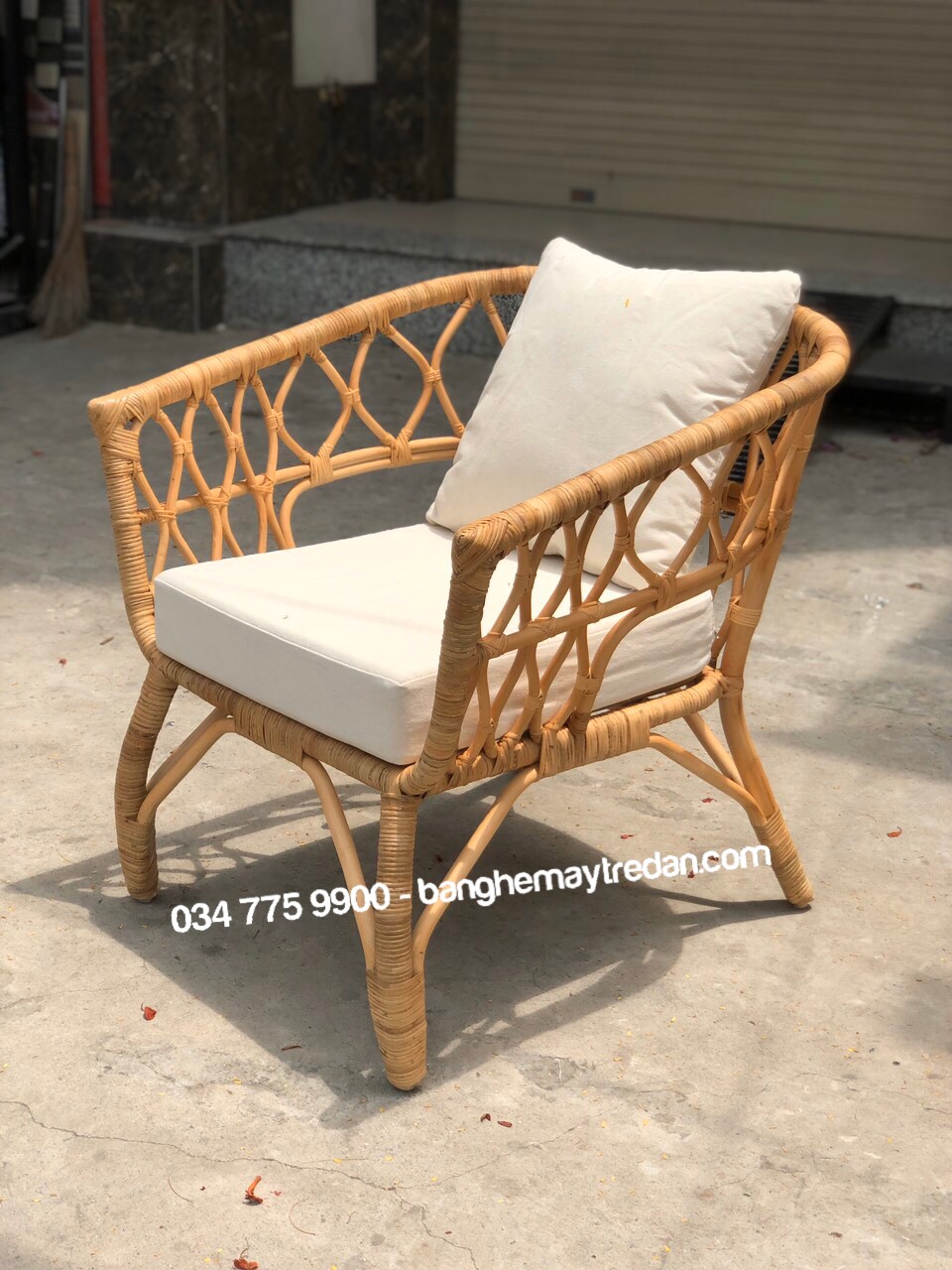 Ghế sofa mây phòng khách đẹp - Bàn ghế mây tre đan