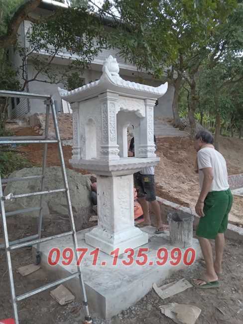 33 Mẫu bàn thờ bán thiên bằng đá đơn giản đẹp bán Sài Gòn TP HCM