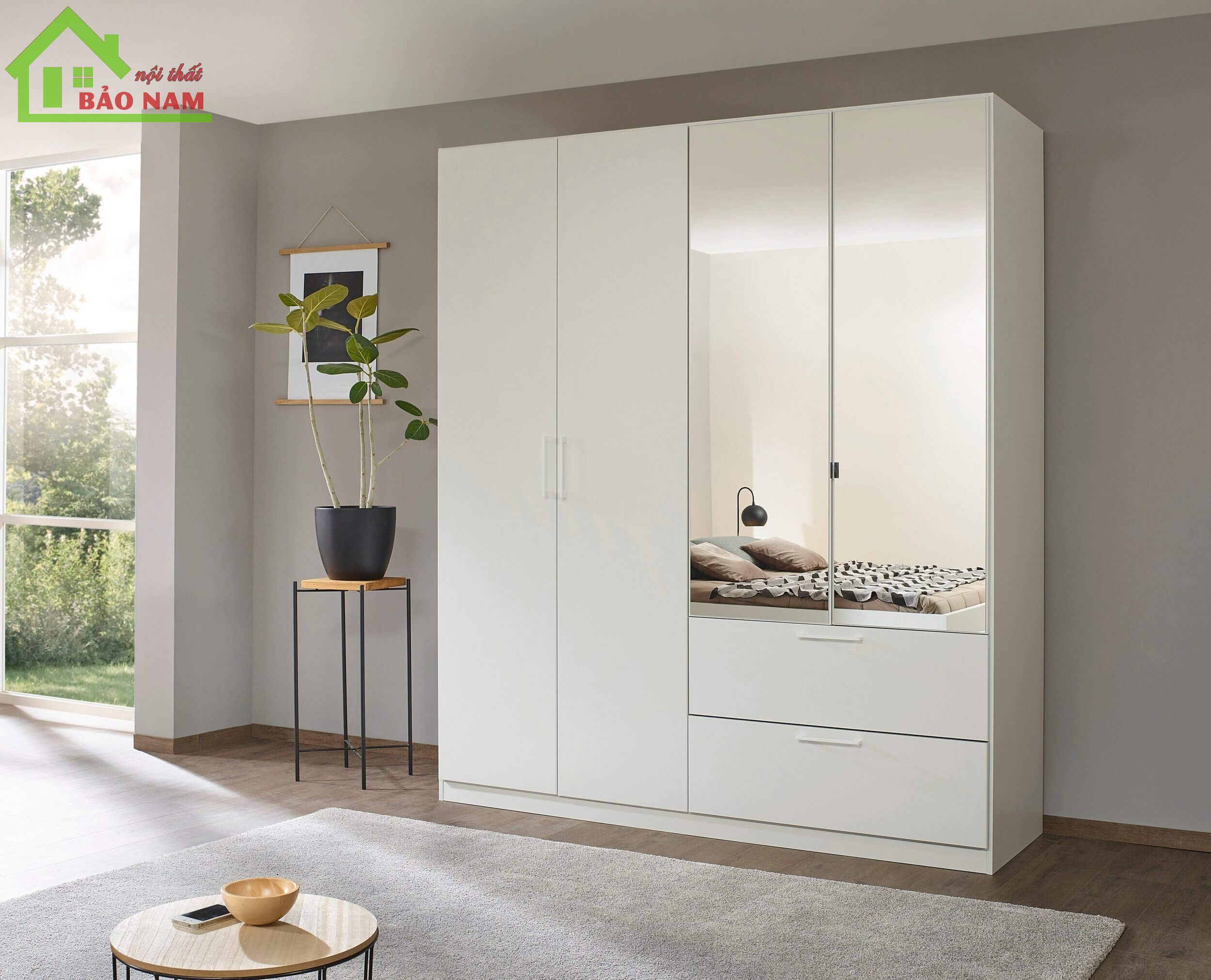 Mẫu tủ áo an cường hiện đại, bền, đẹp - Giao hàng và lắp đặt miễn phí