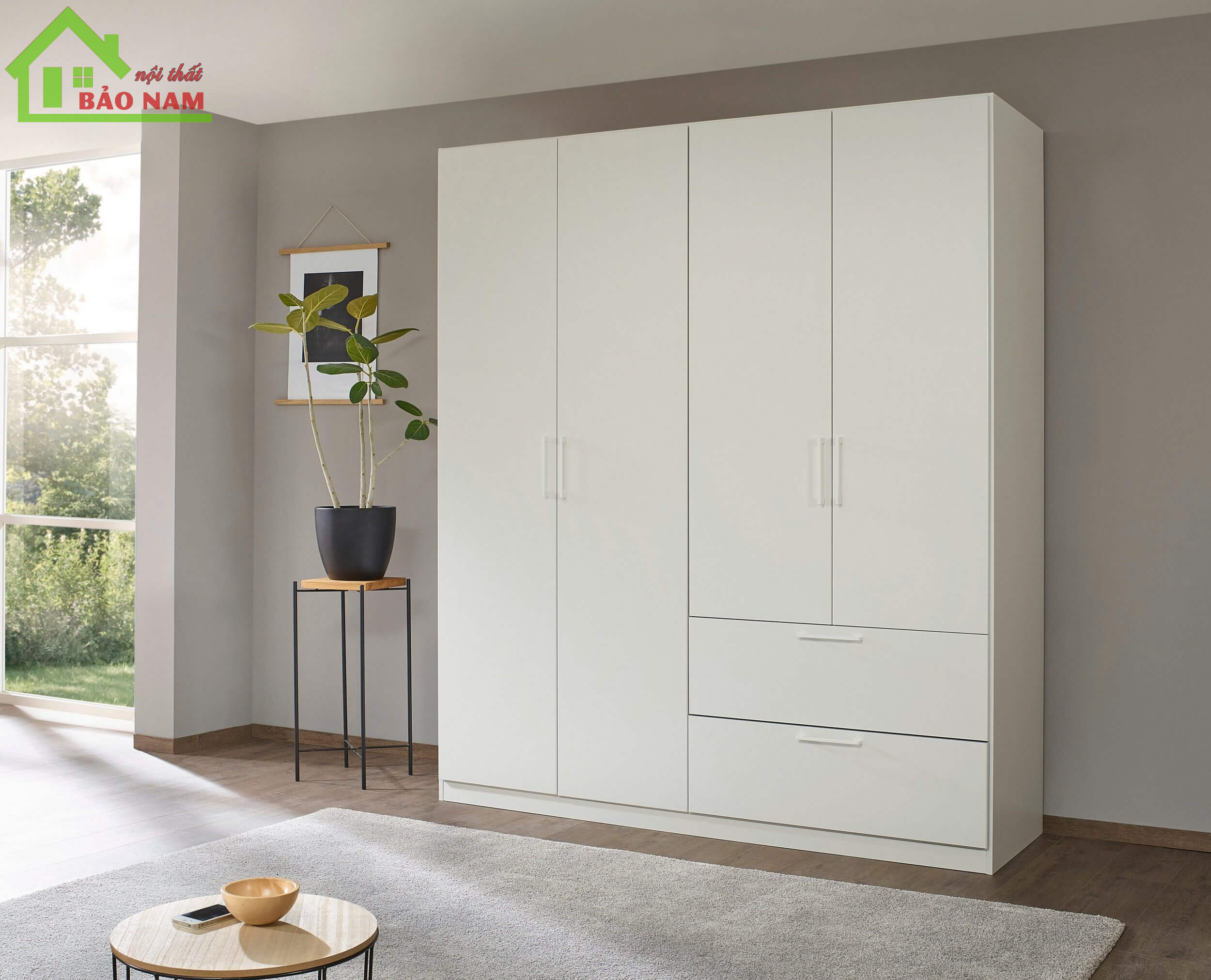 Mẫu tủ áo an cường hiện đại, bền, đẹp - Giao hàng và lắp đặt miễn phí