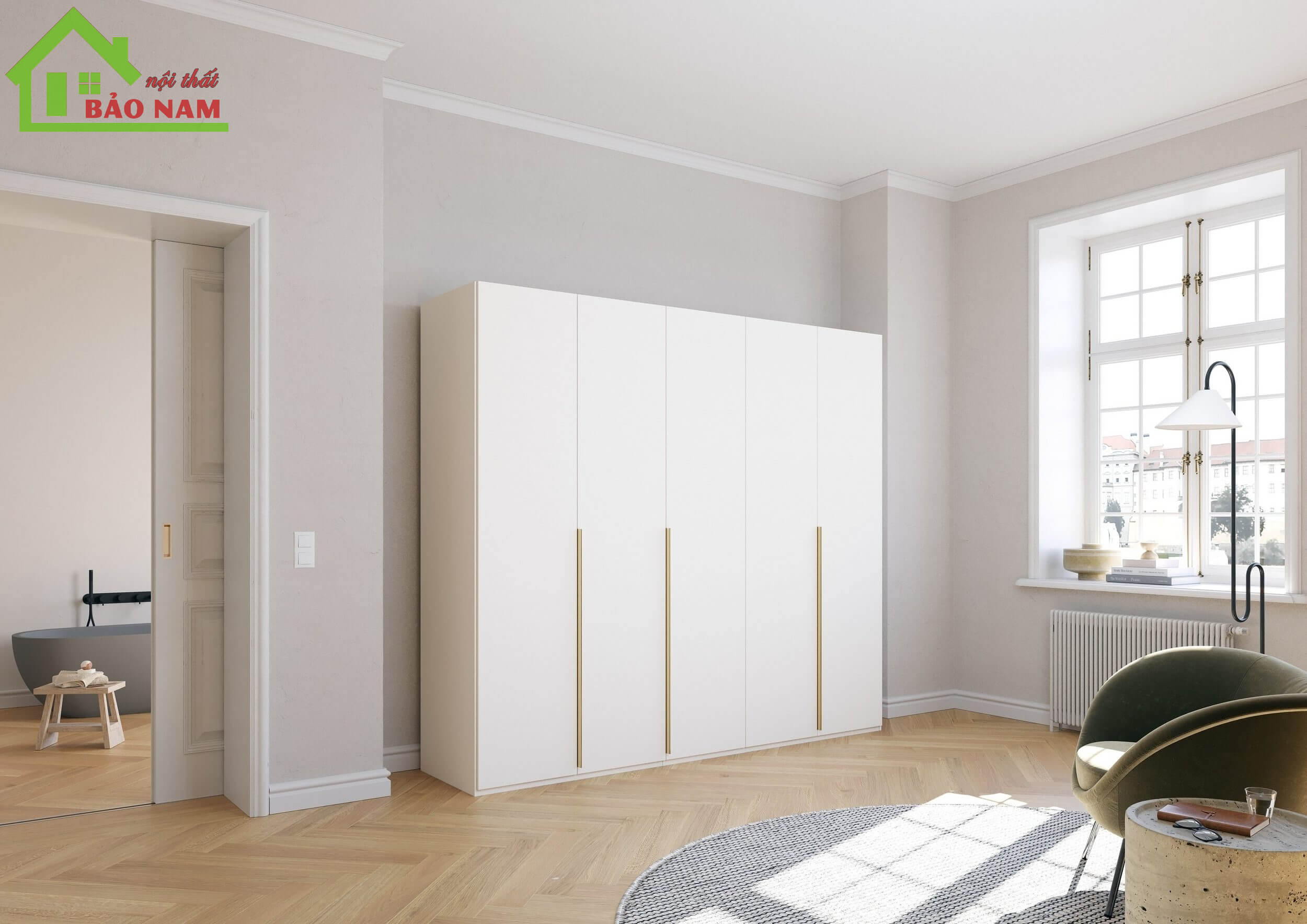 Mẫu tủ áo an cường hiện đại, bền, đẹp - Giao hàng và lắp đặt miễn phí