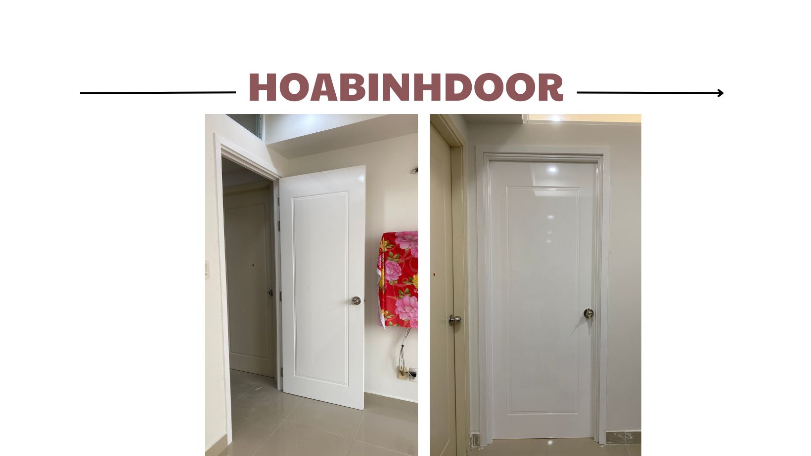 lắp đặt cửa nhựa composite phòng ngủ tại thủ đức