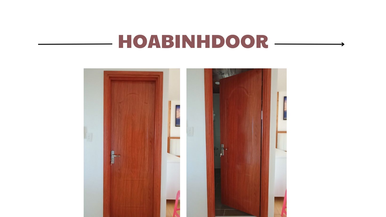 lắp đặt cửa nhựa composite phòng ngủ tại thủ đức