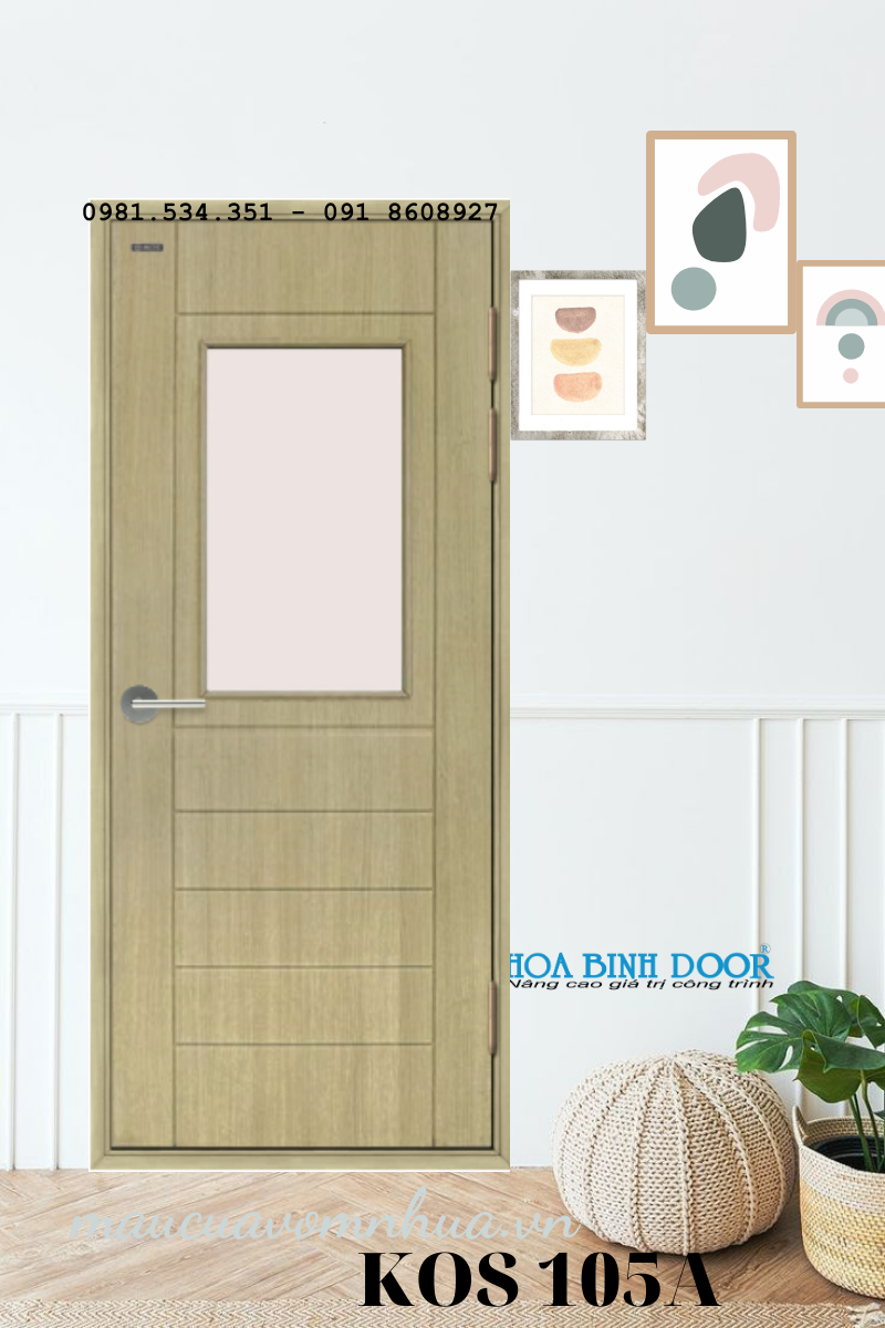 Cửa nhựa Abs tại quận 10 -Cửa nhựa giả gỗ uy tín