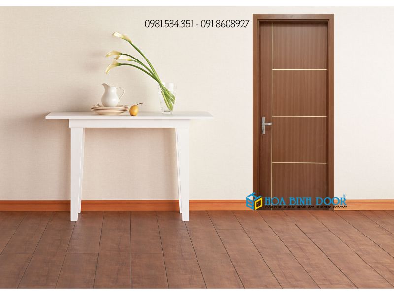 Cửa nhựa Abs tại quận 10 -Cửa nhựa giả gỗ uy tín