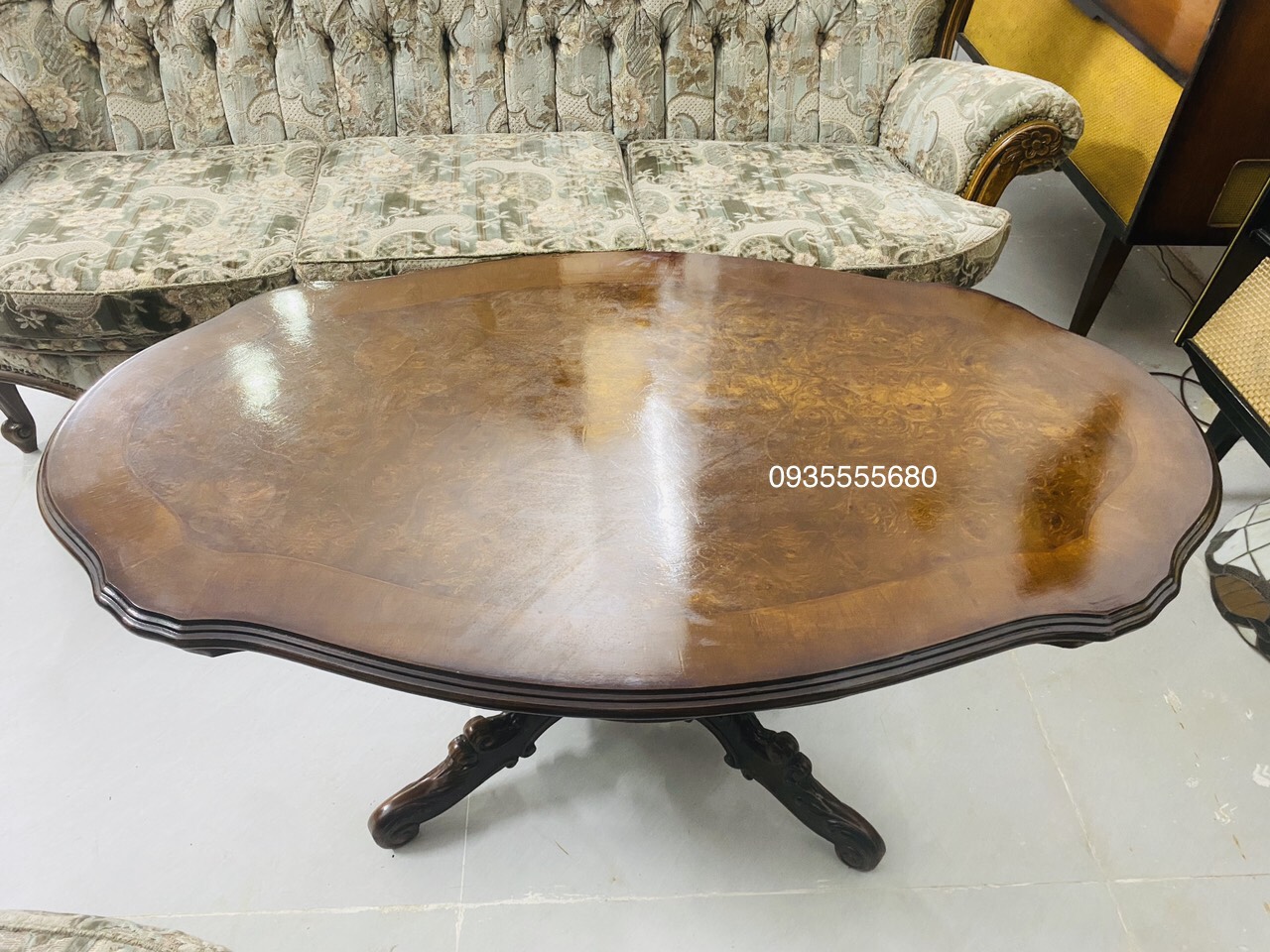 Giao lưu bộ sofa nỉ hàng tây xưa