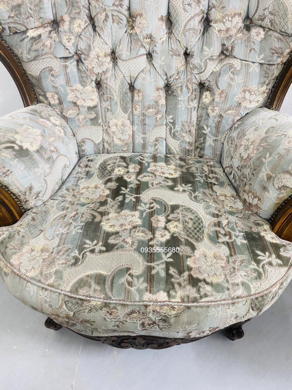 Giao lưu bộ sofa nỉ hàng tây xưa