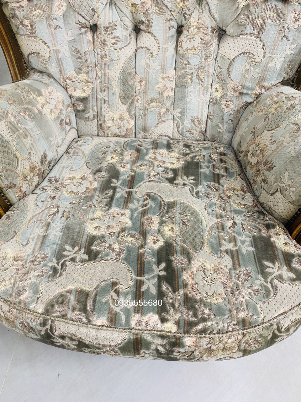 Giao lưu bộ sofa nỉ hàng tây xưa