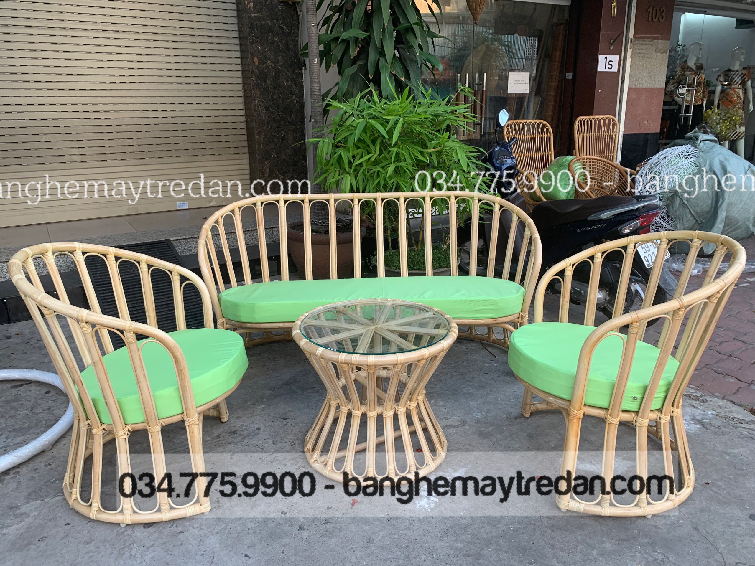 Ghế sofa mây tự nhiên chất lượng cao, giá tốt