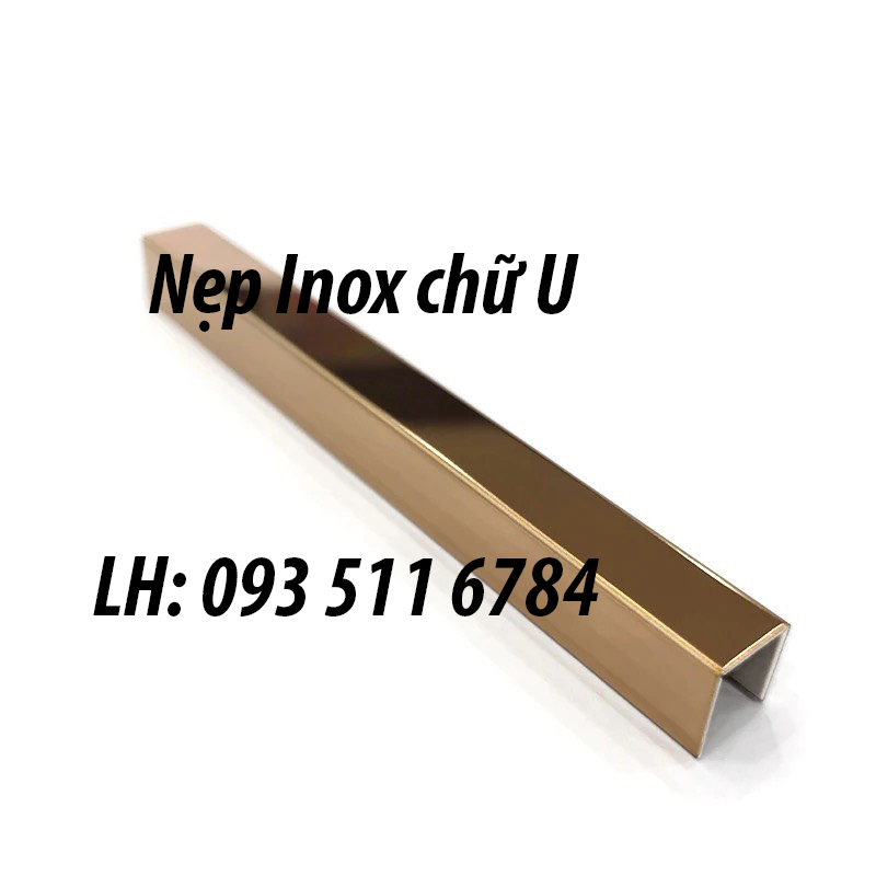 Nẹp inox u nẹp góc chữ v inox giá rẻ kho nep inox