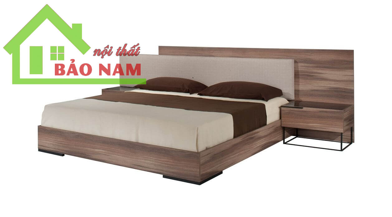Ggiường MDF An Cường Đẹp - Mẫu giường ngủ gỗ an  cường