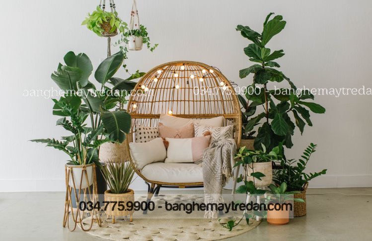 Ghế nằm thư giãn đa năng - Mây Tre Lục Bình