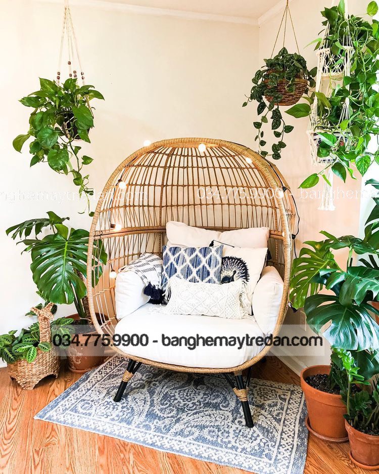 Ghế nằm thư giãn đa năng - Mây Tre Lục Bình