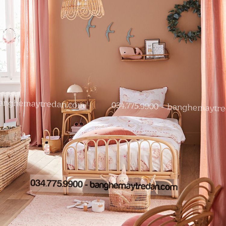 Giường mây đẹp Sài Gòn - Mây Tre Lục Bình