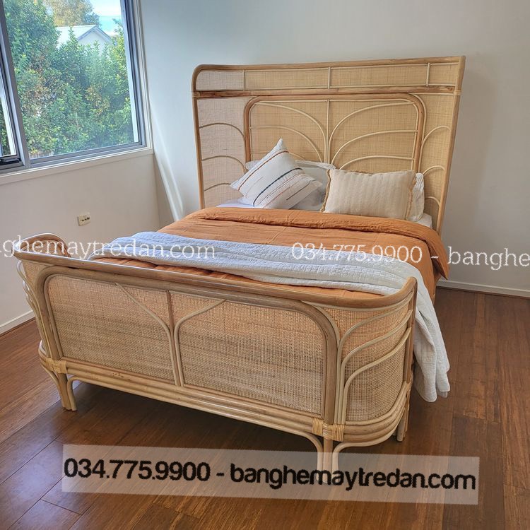Giường mây đẹp Sài Gòn - Mây Tre Lục Bình