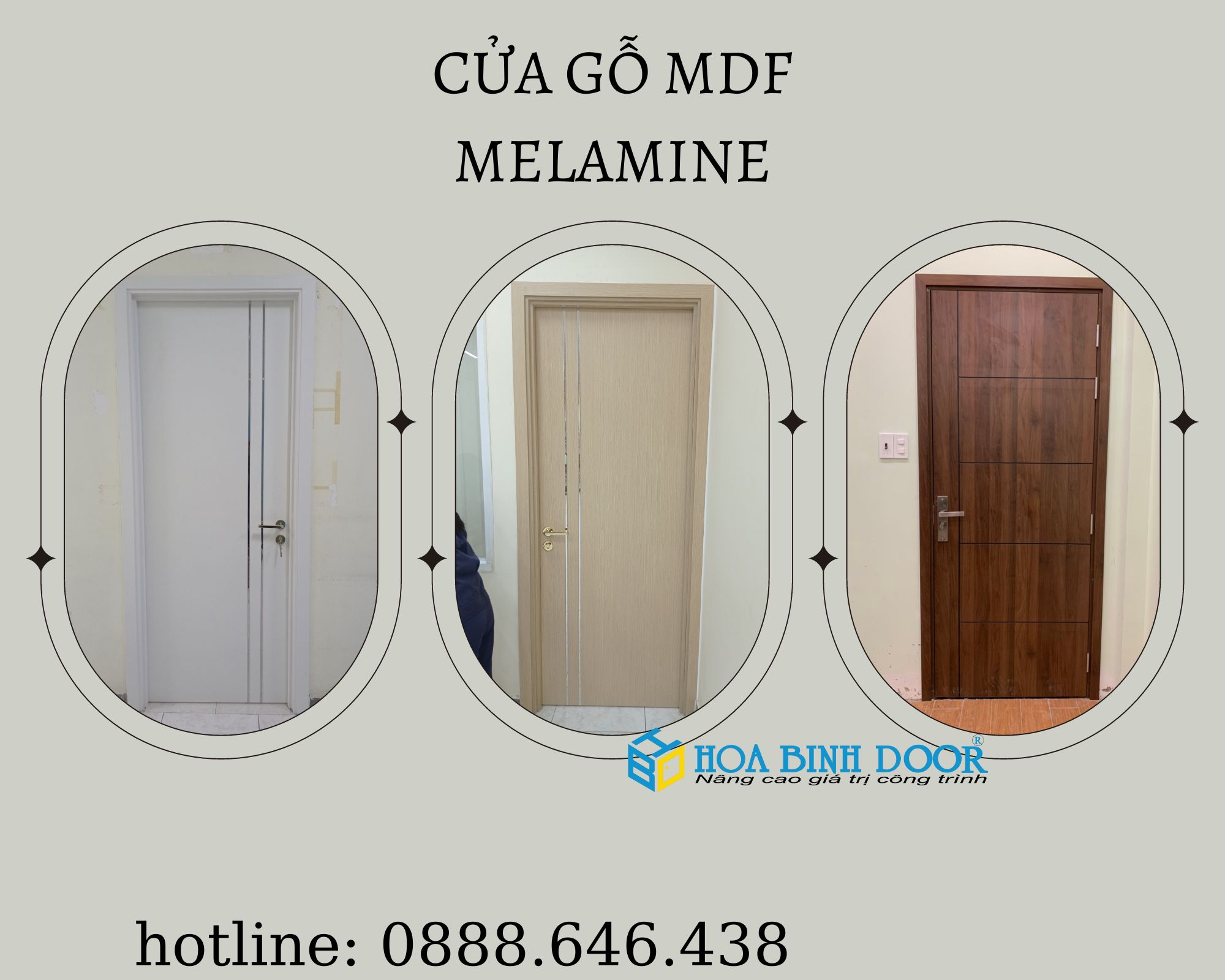 tại sao nên chọn cửa gỗ công nghiệp làm phòng ngủ?