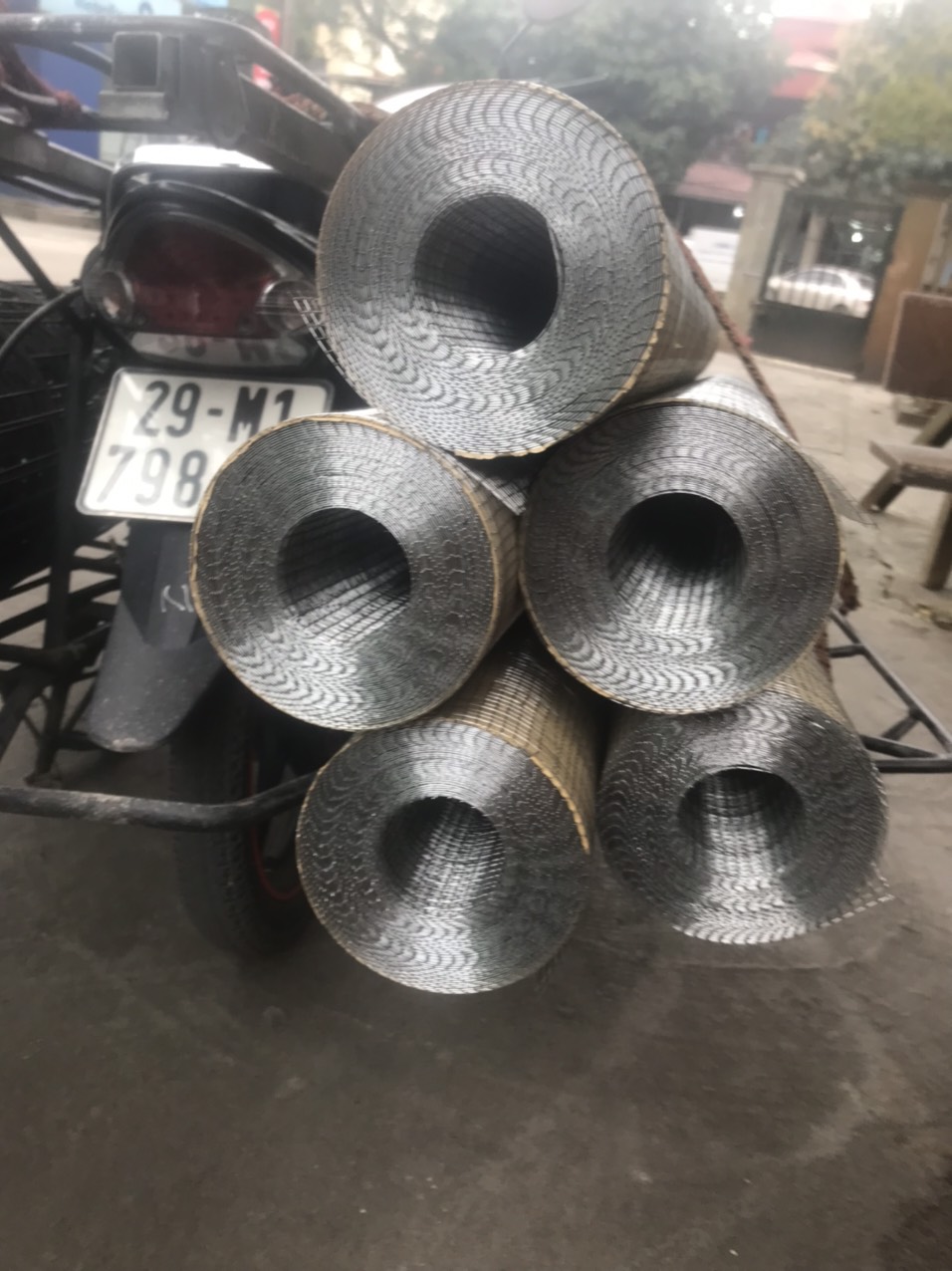Lưới trát tường 5x5 chống nứt dây 0.5mm khổ 1mx14m/ cuộn