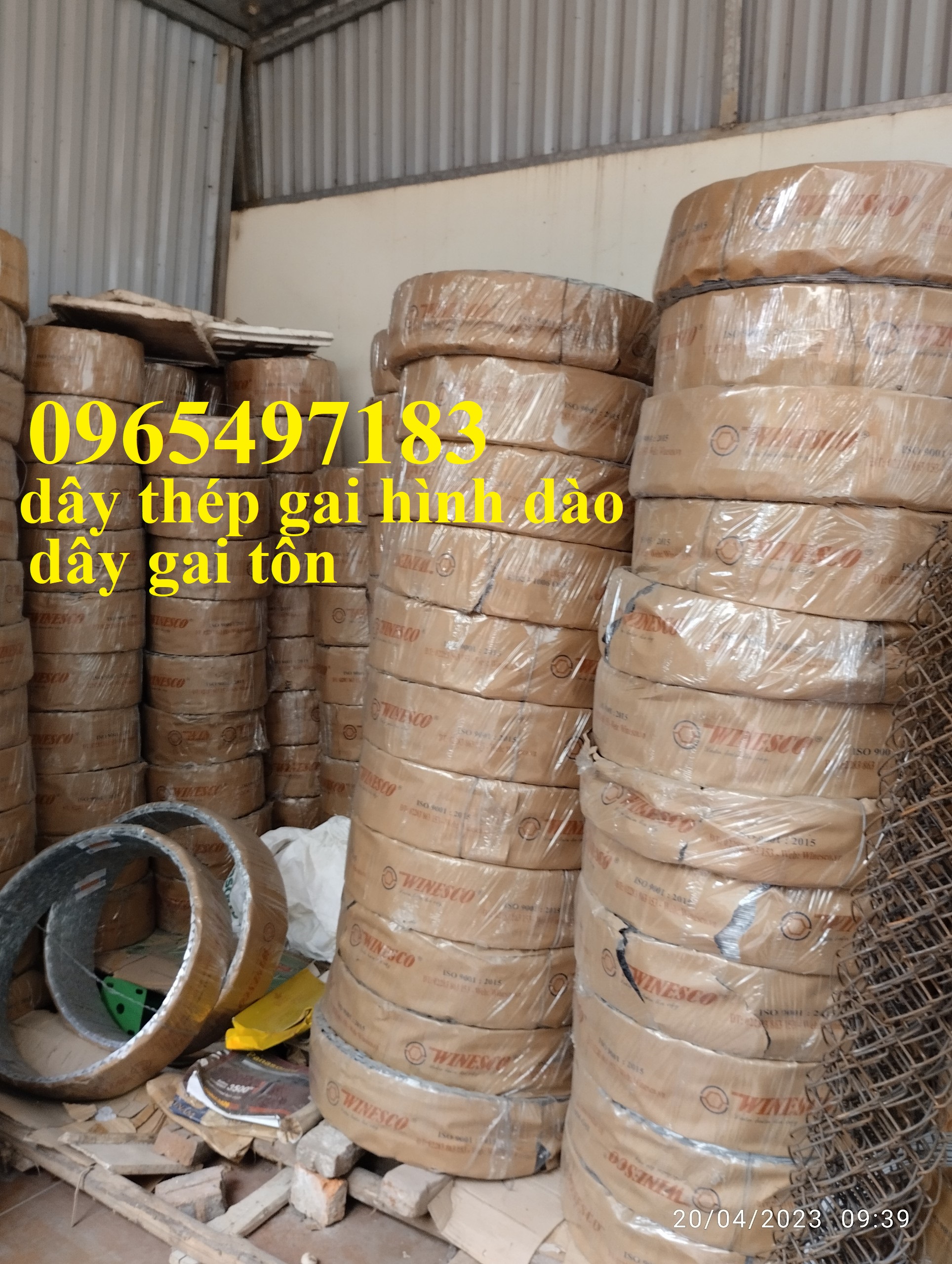 Dây thép gai hình dao, dây thép gai chống trộm, dây kẽm gai, gai tôn