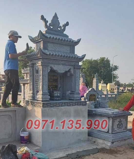 25 Mộ đá đơn giản - Mẫu mộ bằng đá xanh cẩm thạch đẹp bán Tây Ninh