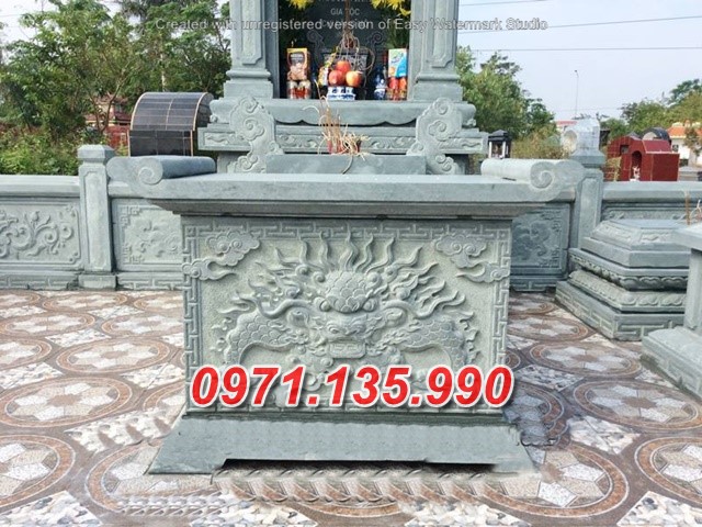 Bàn lễ đá đẹp - Mẫu bàn lễ bằng đá đơn giản đẹp bán Hà Giang