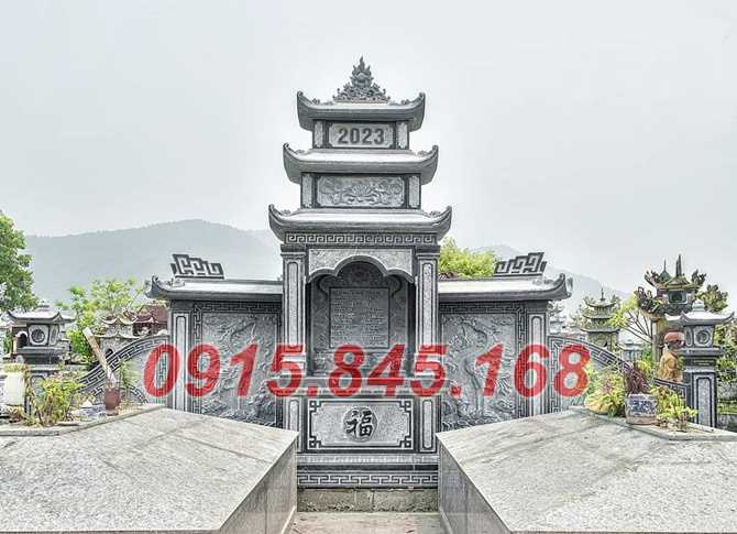 Nghĩa trang đá đẹp + 12 khu lăng mộ gia đình + nhà mồ ông bà bố mẹ